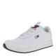 2000384802 Ανδρικό αθλητικό sneakers δετό λευκό