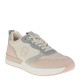 2000386701 Γυναικείο αθλητικό sneakers δετό μπέζ/ρόζ(πλχ)