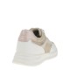 2000387001 Γυναικείο αθλητικό sneakers δετό μπέζ/πούρο(πλχ)