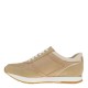 2000387102 Γυναικείο αθλητικό sneakers δετό tan