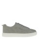 2000394203 Ανδρικό αθλητικό sneakers δετό eco leather γκρί