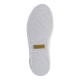 2000397601 Γυναικείο αθλητικό sneakers δετό λευκό/χρυσό