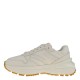 2000397801 Γυναικείο αθλητικό sneakers ck δετό εκρού/μαύρο