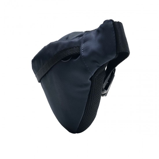 2000398701 Ανδρική μπανάνα μέσης τσαντάκι nylon μπλέ