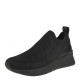 2000402201 Γυναικείο αθλητικό sneakers χωστό μαύρο