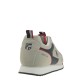 2000403501 Ανδρικό αθλητικό sneakers textile δετό γκρί/μπλέ