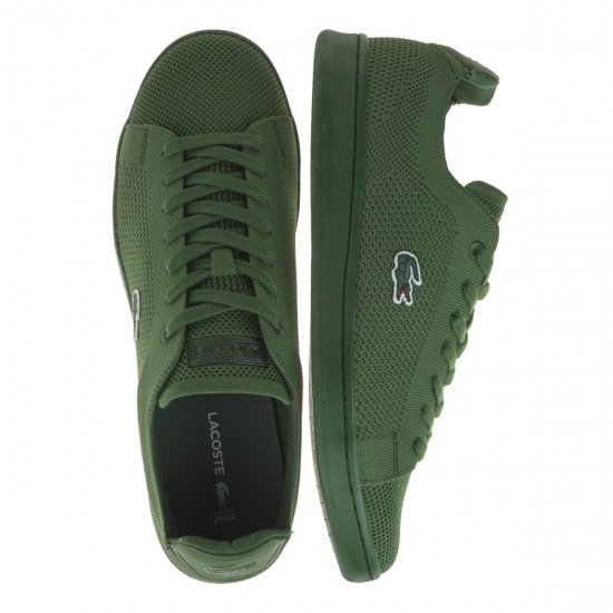 2000419701 Ανδρικό αθλητικό sneakers  δετό πράσινο/λαδί
