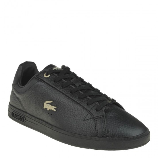 2000422301 Ανδρικό αθλητικό sneakers δετό μαύρο
