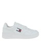 2000441301 Γυναικείο αθλητικό sneakers basket δετό λευκό