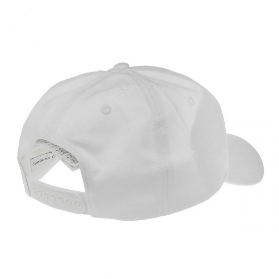2000442402  Unisex καπέλο jockey υφασμα πανί ck λευκό