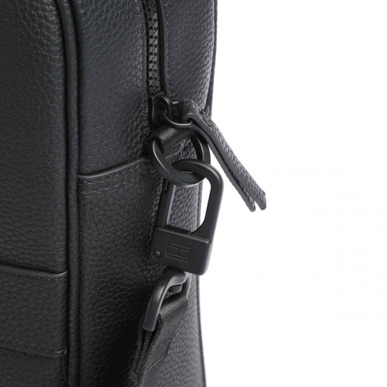 2000442801 Ανδρική τσάντα computer bag laptop τετράγωνη μαύρη