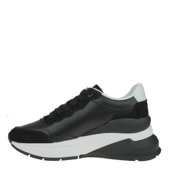 2000446301 Γυναικείο αθλητικό sneakers δετό ck μαύρο/λευκό