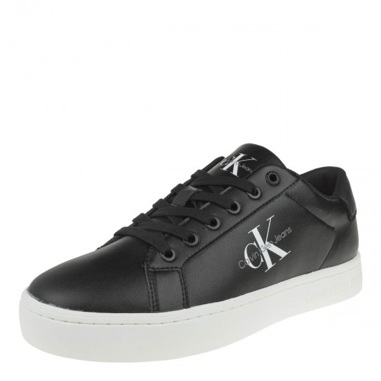 2000455201 Ανδρικό αθλητικό sneakers ck δετό μαύρο/λευκό