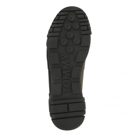 2000456201 Ανδρικό αθλητικό sneakers δετό μαύρο