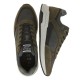2000457701 Ανδρικό αθλητικό sneakers δετό χακί/καφέ