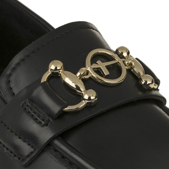 2000462601 Γυναικείο Loafers/Mocassins φλωρεντίκ μαύρο