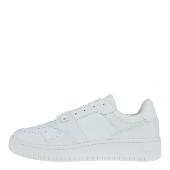 2000467401 Γυναικείο αθλητικό sneakers basket δετό λευκό