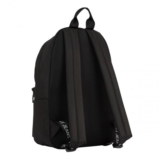 2000469101 Ανδρική τσάντα πλάτης backpack nylon μαύρη