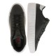 2000469601 Ανδρικό αθλητικό sneakers δετό μαύρο/λευκό