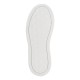 2000441106 Ανδρικό αθλητικό sneakers ck δέρμα δετό λαδί/λευκό
