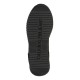 2000459703 Ανδρικό αθλητικό sneakers ck/ασημί δετό μαύρο/μαύρο