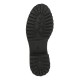 2000484201 Γυναικείο loafers mocassins χωστό κρίκοι μάτ μαύρο