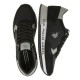 2000491101 Ανδρικό αθλητικό sneakers δετό μαύρο/γκρί