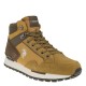2000491201 Ανδρικό μποτάκι sneakers cazual δετό ταμπά/καφέ