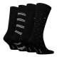 2000491801 Ανδρικές κάλτσες σέτ 4ζεύγη συσκευάσιας μαύρο