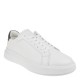 2000499301 Ανδρικό αθλητικό ck sneakers δετό λευκό/μπλέ