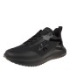2000499402 Ανδρικό αθλητικό sneakers ck δετό ύφασμα μαύρο/μαύρο