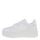 2000499701 Γυναικείο αθλητικό tommy hilfiger jeans basket flatform δετό λευκό