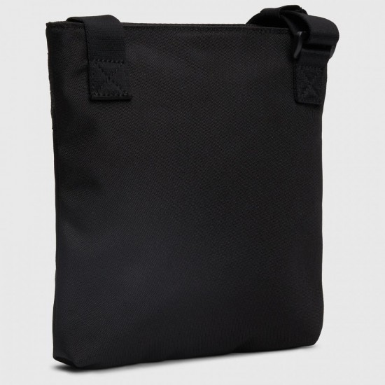 2000502801 Ανδρικό τσαντάκι Flatpack ck υφασμα μαύρο