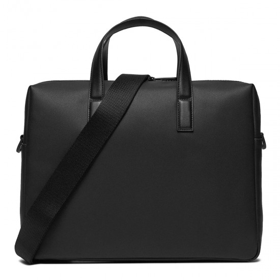 2000503301 Ανδρική τσάντα τετράγωνη χαρτοφύλακας ck μαύρο