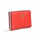 2000503801 Γυναικείο μίνι πορτοφόλι φερμουάρ κόκκινο