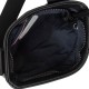 2000506301 Ανδρικό τσαντάκι ωμου reporter eco leather μαύρο