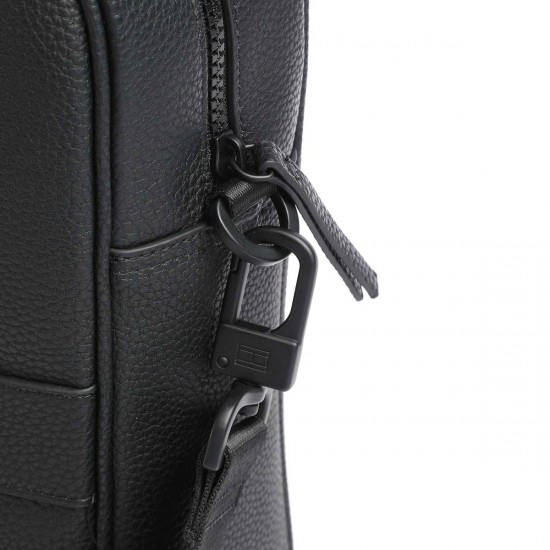 2000506401 Ανδρική τσάντα computer bag laptop τετράγωνη μαύρη