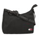 2000507501 Γυναικεια τσάντα φερμουάρ thj nylon μαύρο