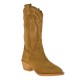 2000512801 Γυναικεία μπότα χαμηλή cowboy boots κάμελ/ταμπά