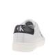 2000515302 Ανδρικό αθλητικό sneakers ck δετό λευκό/μαύρο