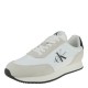 2000521001 Ανδρικό αθλητικό calvin klein jeans sneakers δετό πάγος/μαύρο