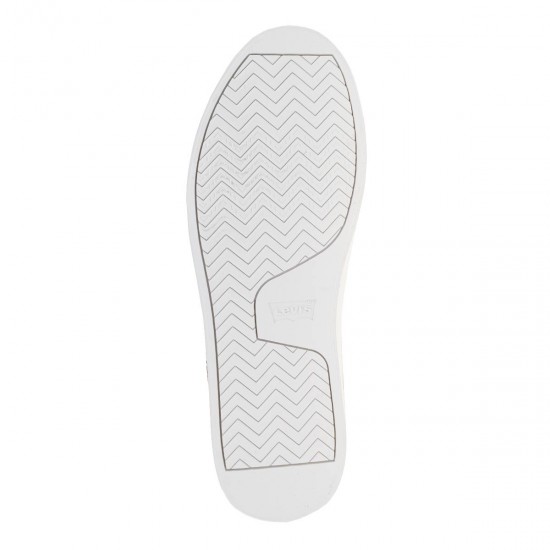 2000521603 Ανδρικό αθλητικό sneakers comfort δετό ταμπά/λευκό