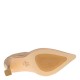 2000526201  Γυναικεία γόβα μυτερή ποτηράτο τακούνι ψηλό δέρμα μεταλιζέ χαλκός