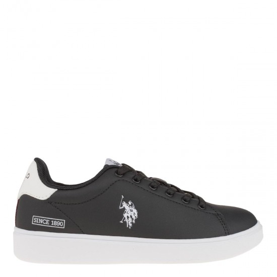2000526401 Γυναικείο αθλητικό sneakers  δετό μαύρο/λευκό