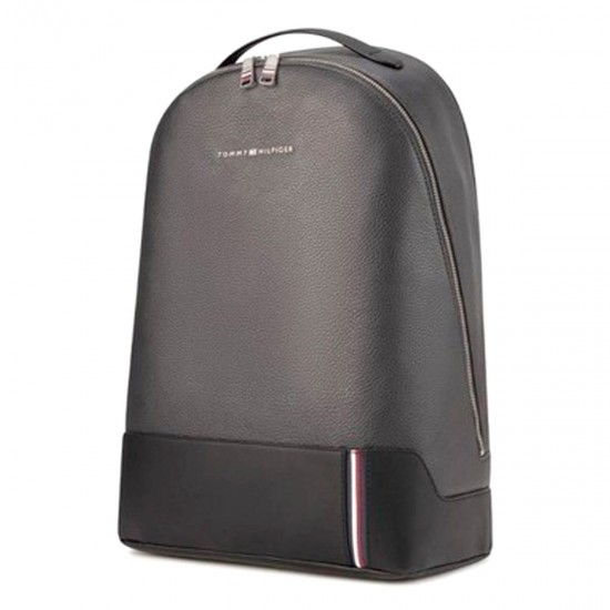 2000528501 Ανδρική τσάντα πλάτης backpack eco leather μαύρο