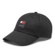 2000528801 Unisex καπέλο Jockey  canvas παν.ι μαύρο