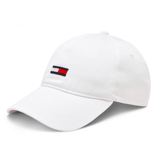 2000528901 Unisex καπέλο Jockey canvas λευκό