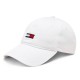 2000528901 Unisex καπέλο Jockey canvas λευκό