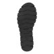 2000547201 Γυναικείο πέδιλο tamaris πλατφόρμα τρίπατο δέρμα μαύρο