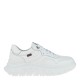 2000550201 Γυναικείο αθλητικό sneakers callaghan comfort δετό δέρμα λευκό